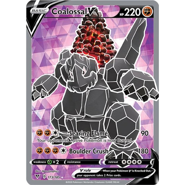 Coalossal V (Full Art) [SWSH04: Vivid Voltage]