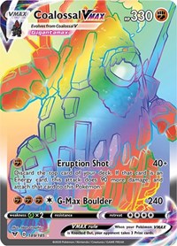 Coalossal VMAX (Secret) [SWSH04: Vivid Voltage]