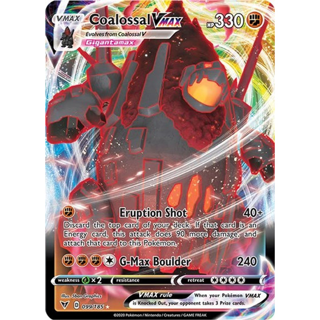 Coalossal VMAX [SWSH04: Vivid Voltage]