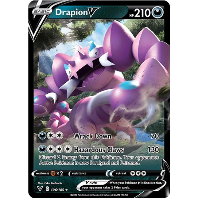 Drapion V [SWSH04: Vivid Voltage]