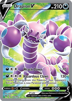 Drapion V (Full Art) [SWSH04: Vivid Voltage]