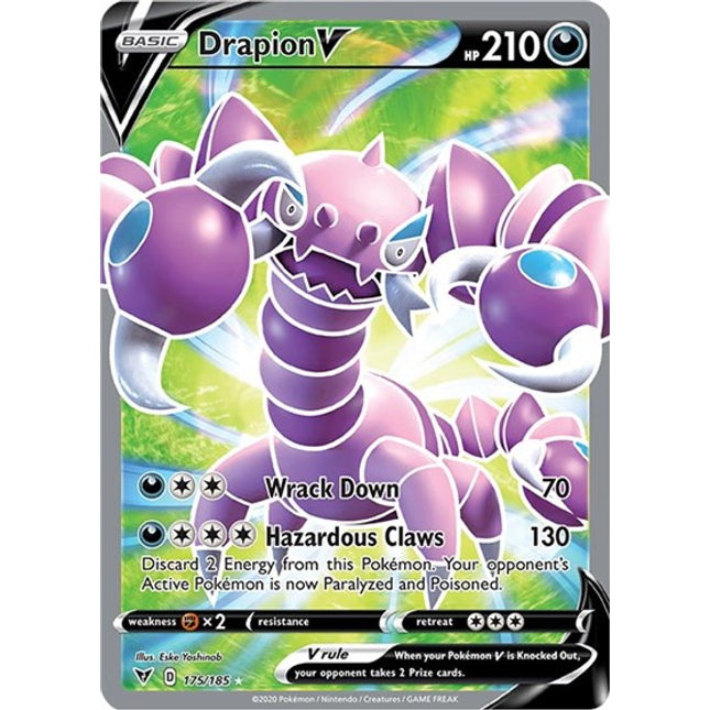 Drapion V (Full Art) [SWSH04: Vivid Voltage]