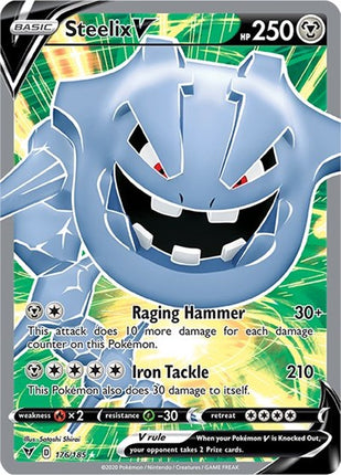 Steelix V (Full Art) [SWSH04: Vivid Voltage]