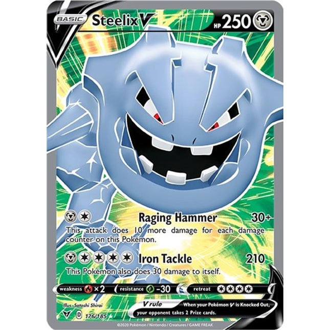 Steelix V (Full Art) [SWSH04: Vivid Voltage]
