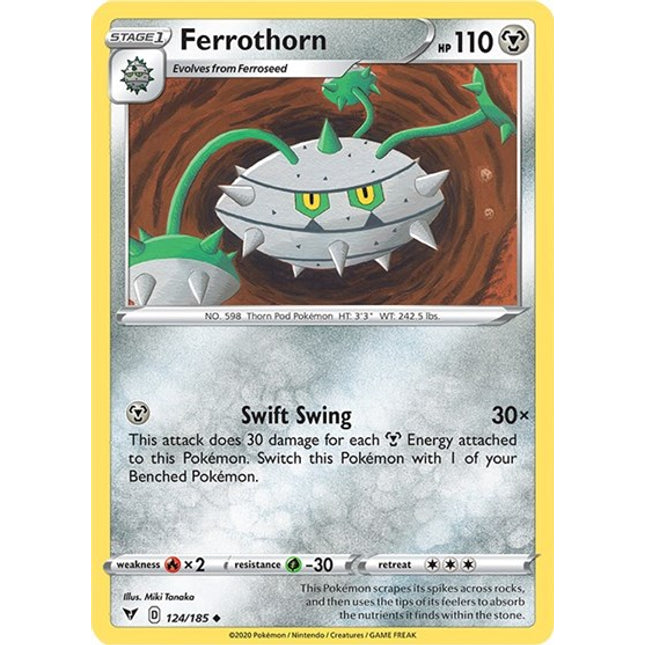 Ferrothorn [SWSH04: Vivid Voltage]