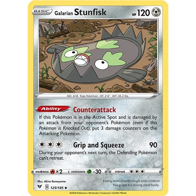 Galarian Stunfisk [SWSH04: Vivid Voltage]