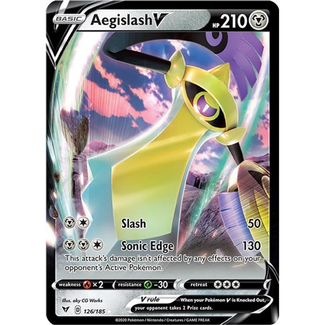 Aegislash V [SWSH04: Vivid Voltage]