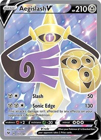 Aegislash V (Full Art) [SWSH04: Vivid Voltage]