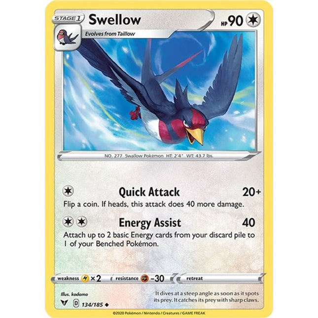 Swellow [SWSH04: Vivid Voltage]