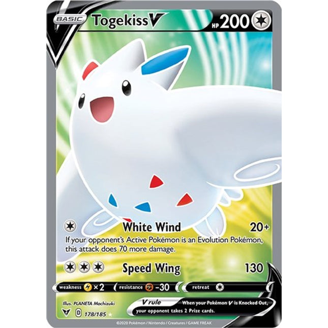 Togekiss V (Full Art) [SWSH04: Vivid Voltage]