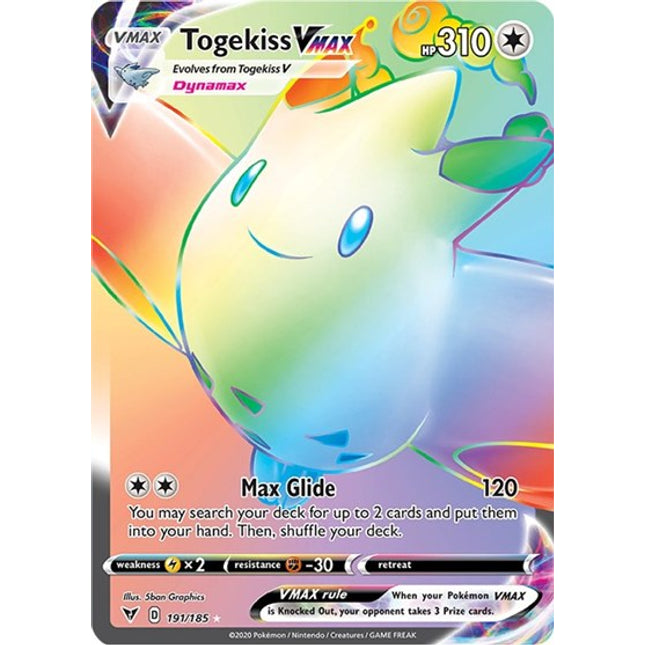 Togekiss VMAX (Secret) [SWSH04: Vivid Voltage]