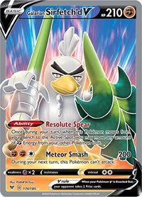 Galarian Sirfetch'd V (Full Art) [SWSH04: Vivid Voltage]