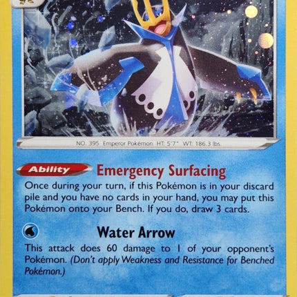 Empoleon (037/172) (Cosmos Holo) [Sword & Shield: Brilliant Stars]