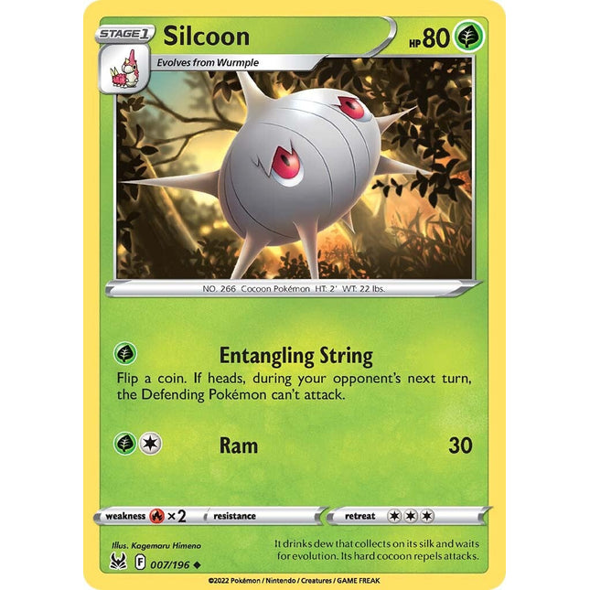 Silcoon (007/196) [Sword & Shield: Lost Origin]