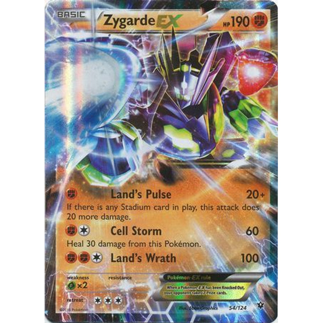 Zygarde EX (54/124) (Jumbo Card) [XY: Fates Collide]