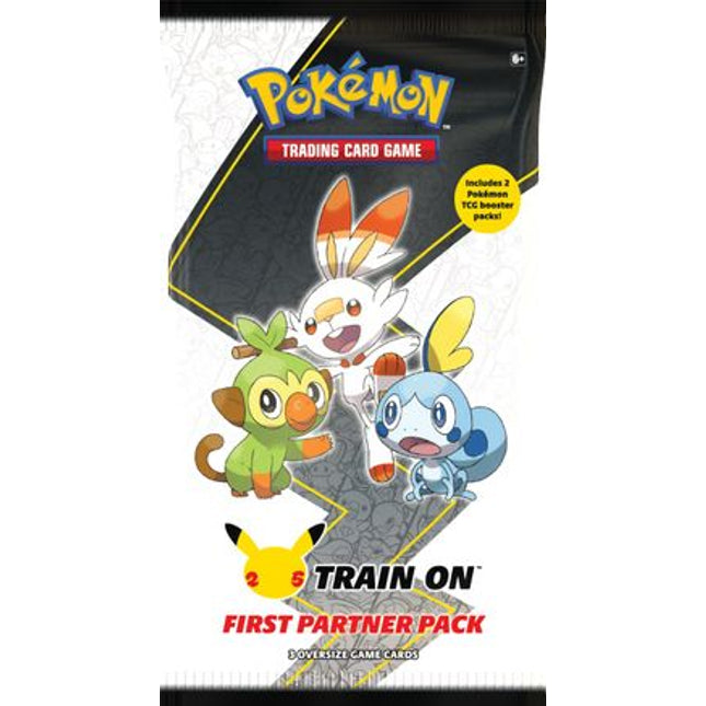 First Partner Pack Galar Case (x12) - 3x Jumbo Cards & 2 Packs - Pokemon - Sealed - New