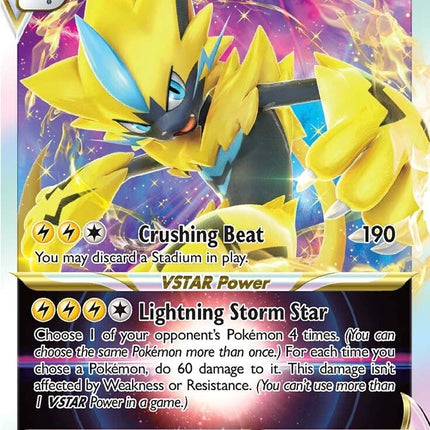 Zeraora VSTAR (055/159) [Sword & Shield: Crown Zenith]