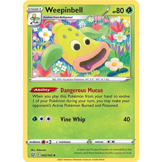 Weepinbell [SWSH05: Battle Styles]