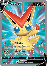 Victini V (Full Art) [SWSH05: Battle Styles]