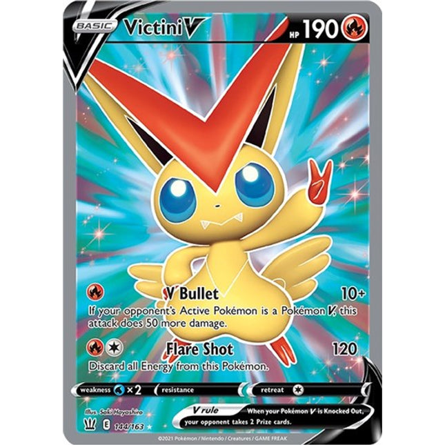 Victini V (Full Art) [SWSH05: Battle Styles]