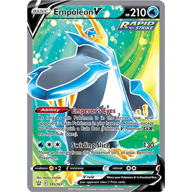 Empoleon V (Full Art) [SWSH05: Battle Styles]