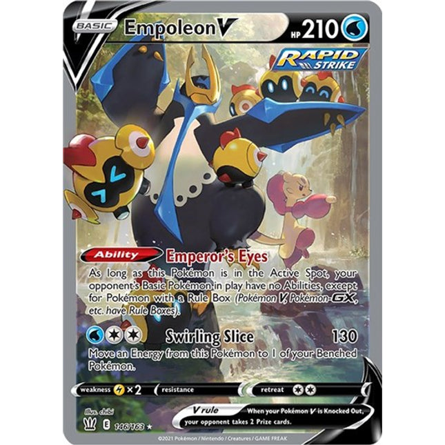 Empoleon V (Alternate Full Art) [SWSH05: Battle Styles]