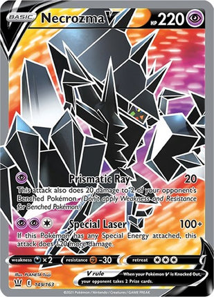 Necrozma V (Full Art) [SWSH05: Battle Styles]