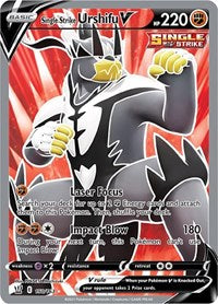 Single Strike Urshifu V (Full Art) [SWSH05: Battle Styles]
