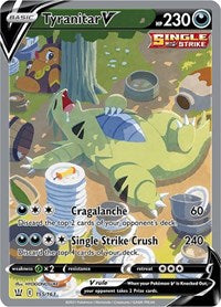 Tyranitar V (Alternate Full Art) [SWSH05: Battle Styles]