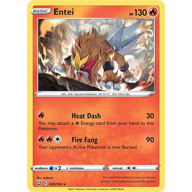 Entei [SWSH05: Battle Styles]