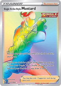 Single Strike Style Mustard (Secret) [SWSH05: Battle Styles]