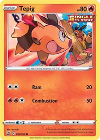 Tepig [SWSH05: Battle Styles]