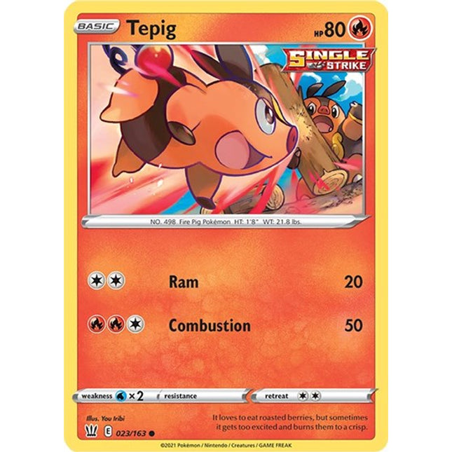 Tepig [SWSH05: Battle Styles]
