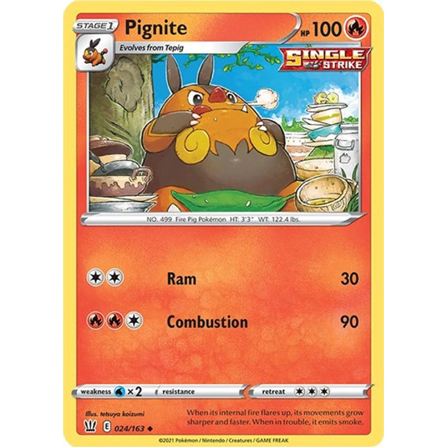 Pignite [SWSH05: Battle Styles]