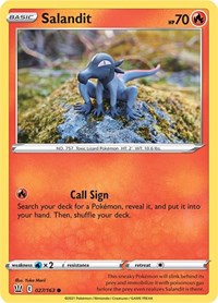 Salandit [SWSH05: Battle Styles]