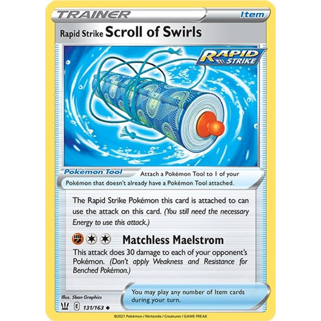 Rapid Strike Scroll of Swirls [SWSH05: Battle Styles]
