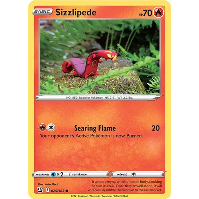 Sizzlipede [SWSH05: Battle Styles]