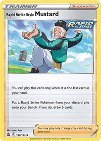 Rapid Strike Style Mustard [SWSH05: Battle Styles]
