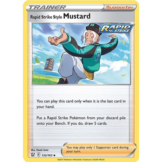 Rapid Strike Style Mustard [SWSH05: Battle Styles]