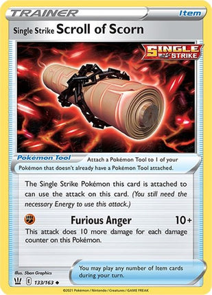 Single Strike Scroll of Scorn [SWSH05: Battle Styles]