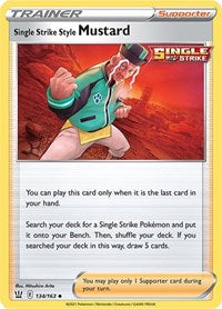 Single Strike Style Mustard [SWSH05: Battle Styles]