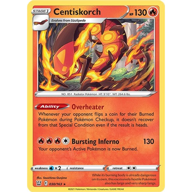 Centiskorch [SWSH05: Battle Styles]