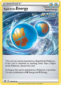 Rapid Strike Energy [SWSH05: Battle Styles]