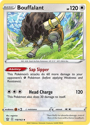 Bouffalant [SWSH05: Battle Styles]