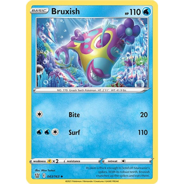 Bruxish [SWSH05: Battle Styles]