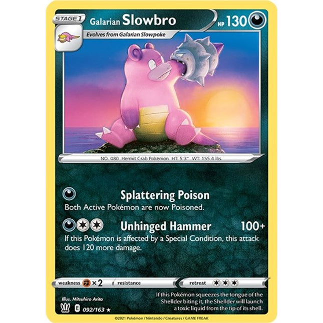 Galarian Slowbro [SWSH05: Battle Styles]