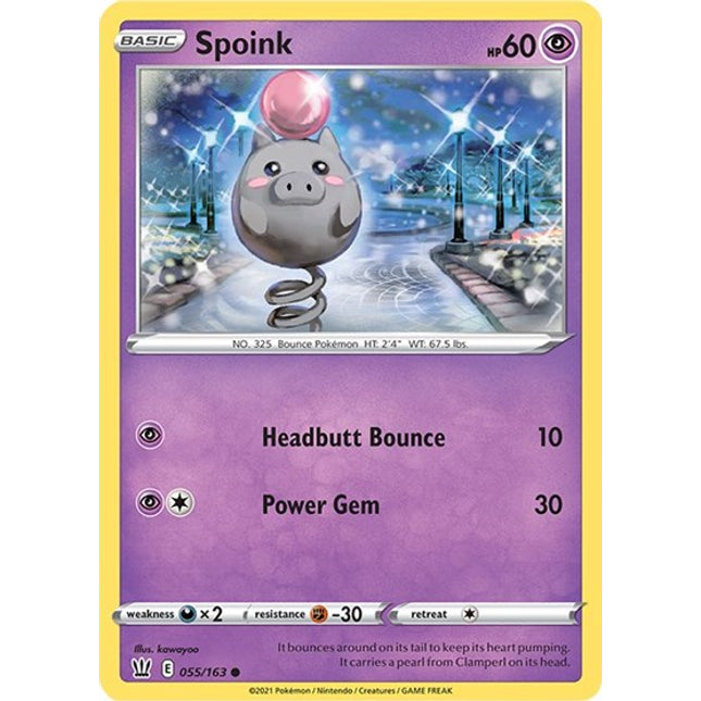 Spoink [SWSH05: Battle Styles]
