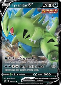 Tyranitar V [SWSH05: Battle Styles]