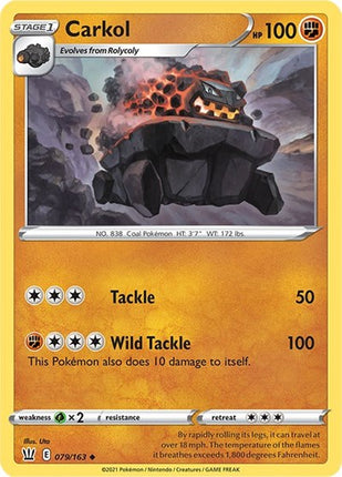 Carkol [SWSH05: Battle Styles]
