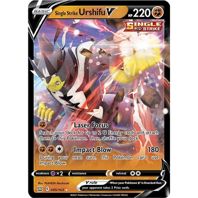 Single Strike Urshifu V [SWSH05: Battle Styles]